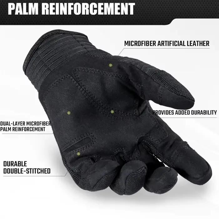 Gants tactiques pour écran tactile pour hommes, pour le cyclisme en plein air, la randonnée, le camp