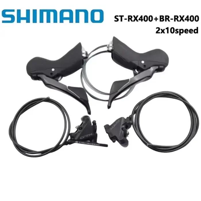 Shimano GRX Shifters 20 Vitesses Alliage Durables avec Étriers de Frein à Disque Hydraulique Occasions Spéciales Vélo Route