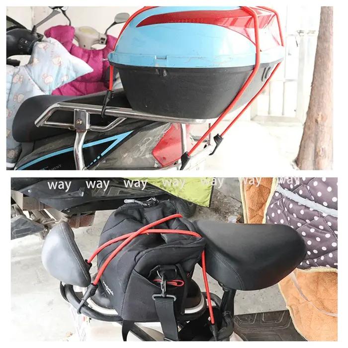 Cordons élastiques élastiques avec crochets, sangle d'emballage de bagages, filet de chargement pour