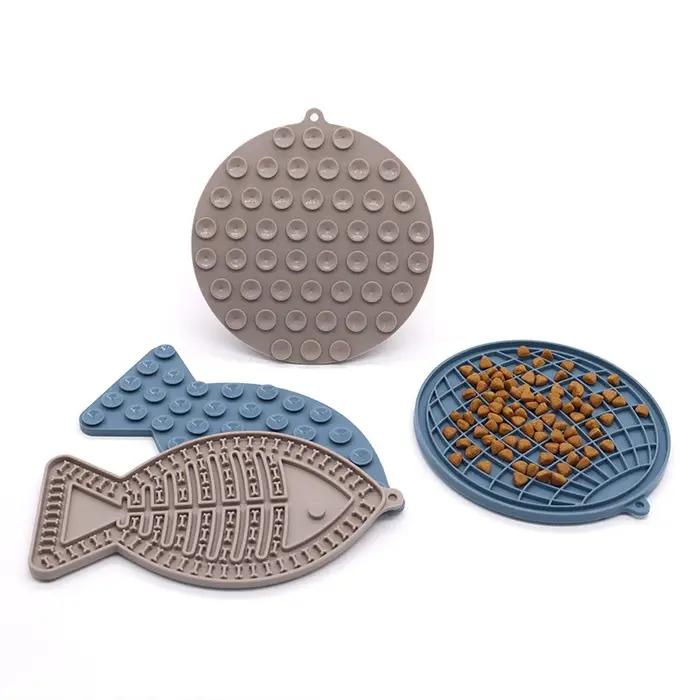 Tapis antidérapant pour l'alimentation lente des chiens