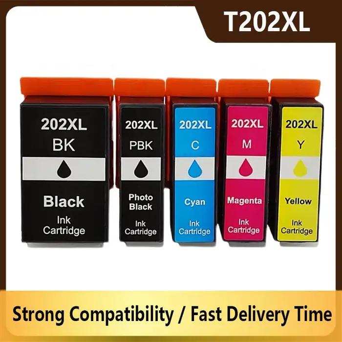 Cartouche d'encre à jet d'encre T202XL 202 202XL T202 C13T02G14010, pour Epson XP-6000 XP-6001 XP-6005 6100 6105 XP6000 XP6005 XP6100 XP6105