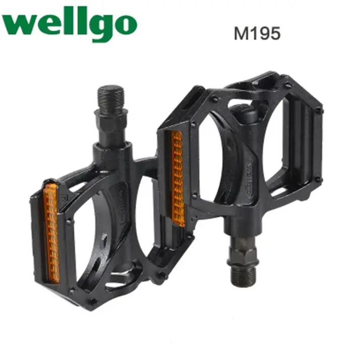 Wellgo vtt BMX pédales en alliage d'aluminium ultralégères vélo de route de montagne Double DU roule