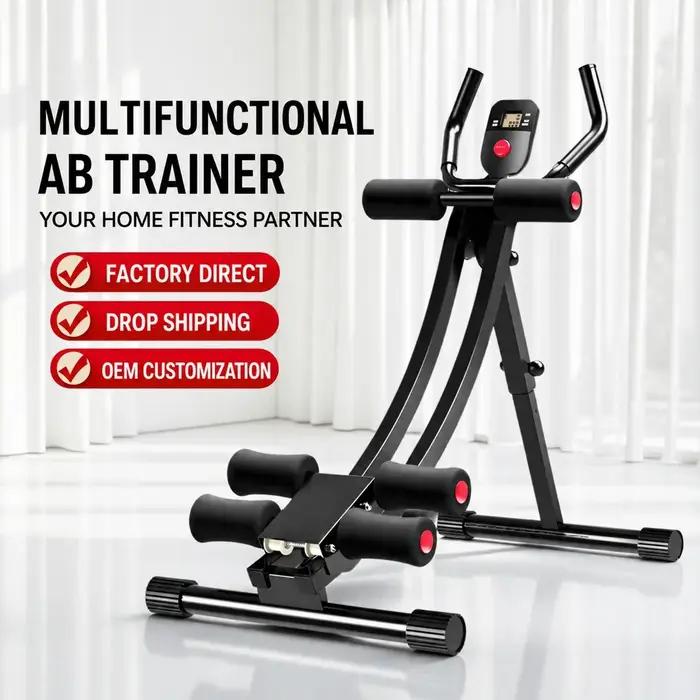 Appareil de musculation abdominale pliable pour la maison