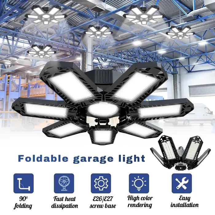 Eclairage de garage pliant