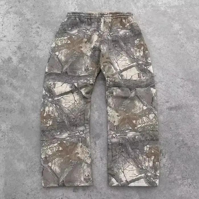 Pantalon baggy camouflage vintage Harajuku - Style streetwear Y2K pour hommes et femmes streetwear