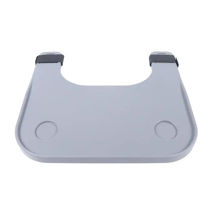 Table de plateau réglable pour fauteuil roulant avec porte-gobelets ABS anticorrosion 22,83 "x 20,87