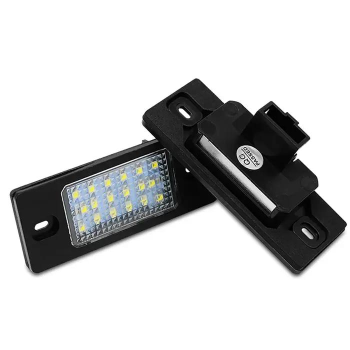 Lampe de plaque de planificateur de numéro LED, lampe de queue automatique, pas courageux, SMD, blan