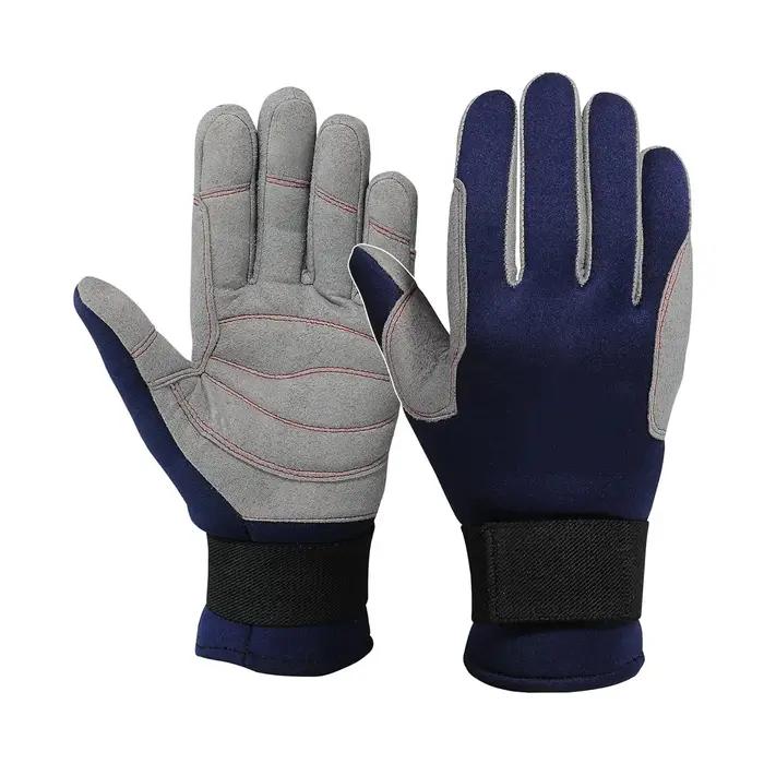 Gants demi-doigts néoprène unisex pour vélo chasse