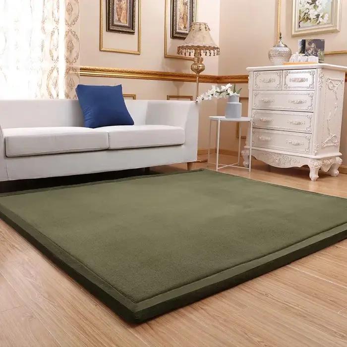 Matelas en velours polaire de corail pour chambre à coucher design moderne tatami salon usage multiples occasions spéciales