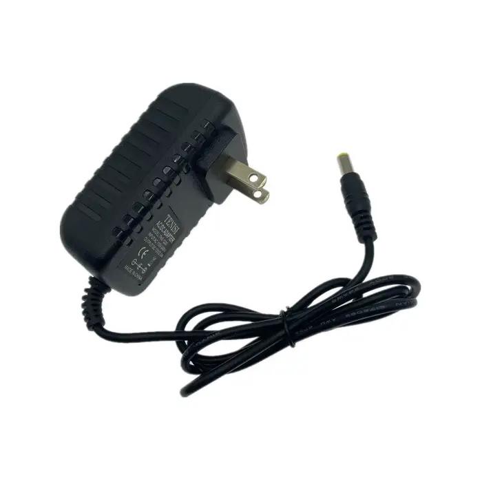 Adaptateur d'alimentation pour bande lumineuse LED avec connecteur, prise ue AC 100-240V à DC 12V 1A