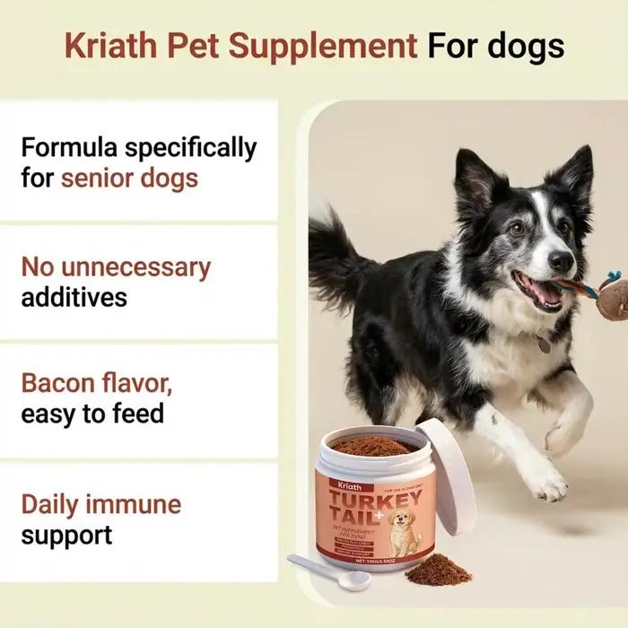 Probiotiques pour chiens 100g – Soutien immunitaire