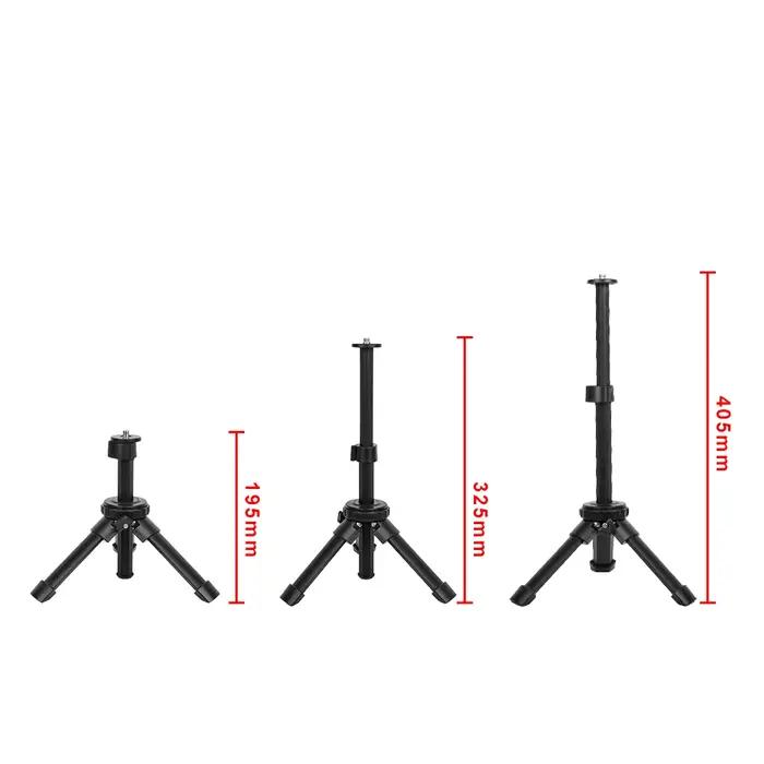 Trépied de chasse et de tir réglable en hauteur avec tête en V, mini trépied portable pour appareil photo, idéal pour la prise de vue en extérieur