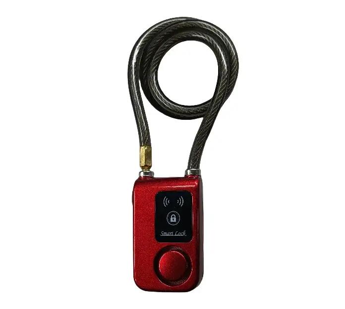 Verrou de vélo intelligent Bluetooth, étanche, antivol, avec mot de passe, chaîne en acier inoxydabl