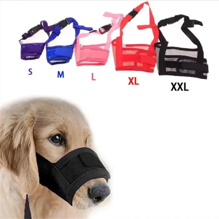 Muselière anti-aboiement pour petits et grands chiens