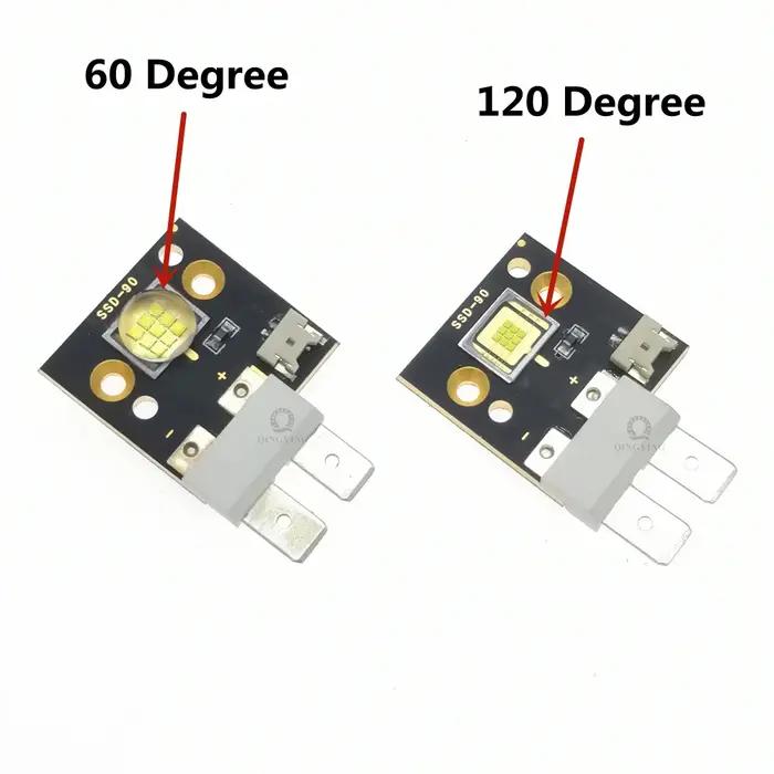 Lumière de scène LED haute puissance 3V 5V 12V 60W COB blanc froid 7000-8000K pour lumière à tête mo