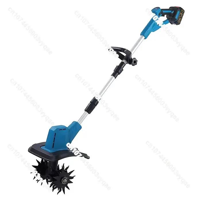 Nouveau motoculteur électrique pour désherbage labourage et creusement de fossés jardinage facile efficace et durable occasions spéciales