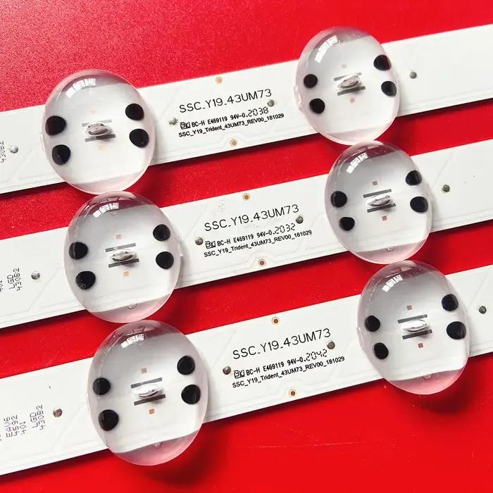 Bandes LED pour 43UMCafe, 40PVA, 43USafe390PLC, 43UM74006LB, 43UM7450PLA, 43UM7390PLC, 43UM7400PLB,