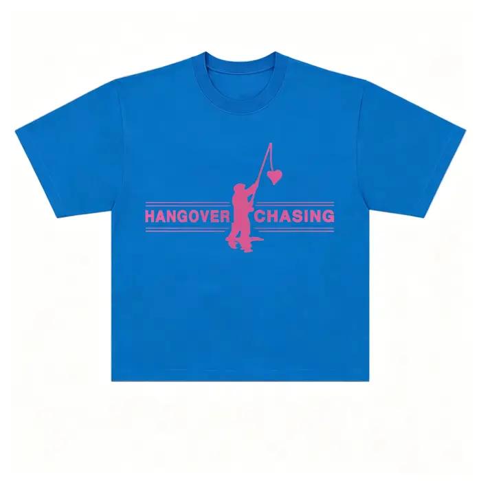 T-shirt Hangover Chasing Harry Styles Unisexe 100%Coton Style Y2K Populaire Streetwear Décontracté Occasions Spéciales