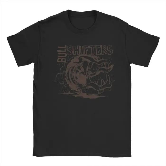 T-Shirt rétro Bull Shifters pour hommes, 100% coton, manches courtes, col rond, Left 4 Dead 2, haut