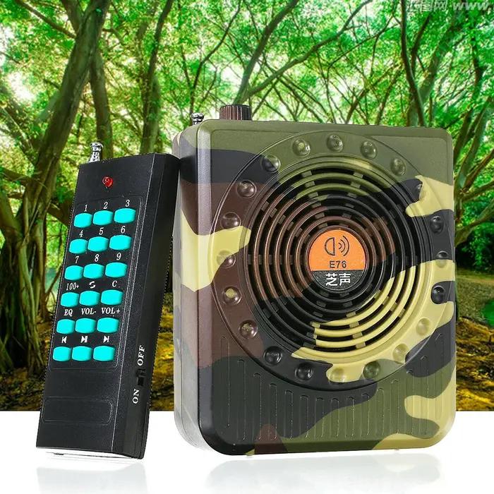Amplificateur sonore rechargeable télécommandé pour chasse professionnelle - Accessoire amplificateur extérieur