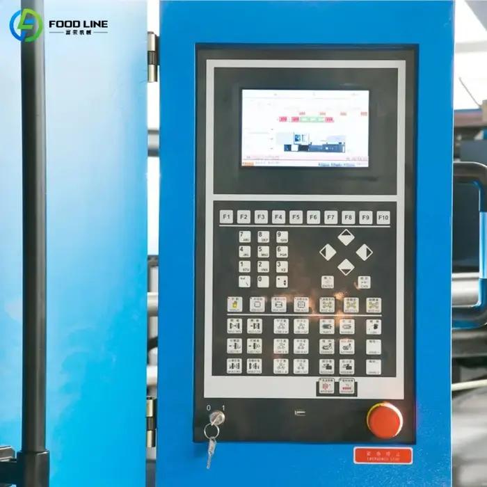 Machine industrielle automatique haute vitesse pour la fabrication de préformes plastiques, équipement d'atelier robuste pour injection de PET sur mesure