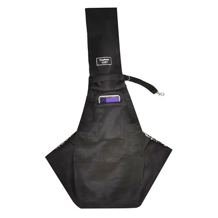 Sac à bandoulière pliable respirant pour chien