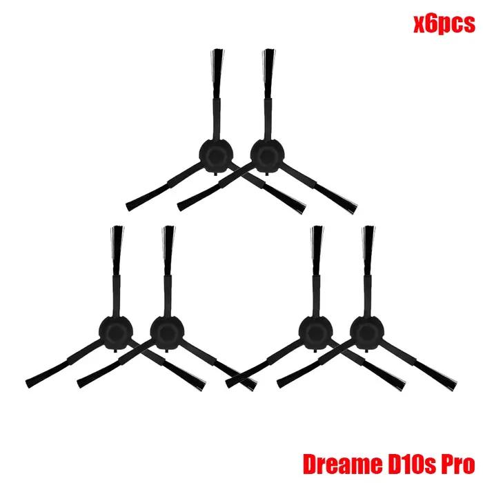 Accessoires en tissu et ABS pour robot aspirateur Dreame D10s D10s Pro brosse latérale rouleau filtre hepa disponible en beige blanc bleu et autres couleurs