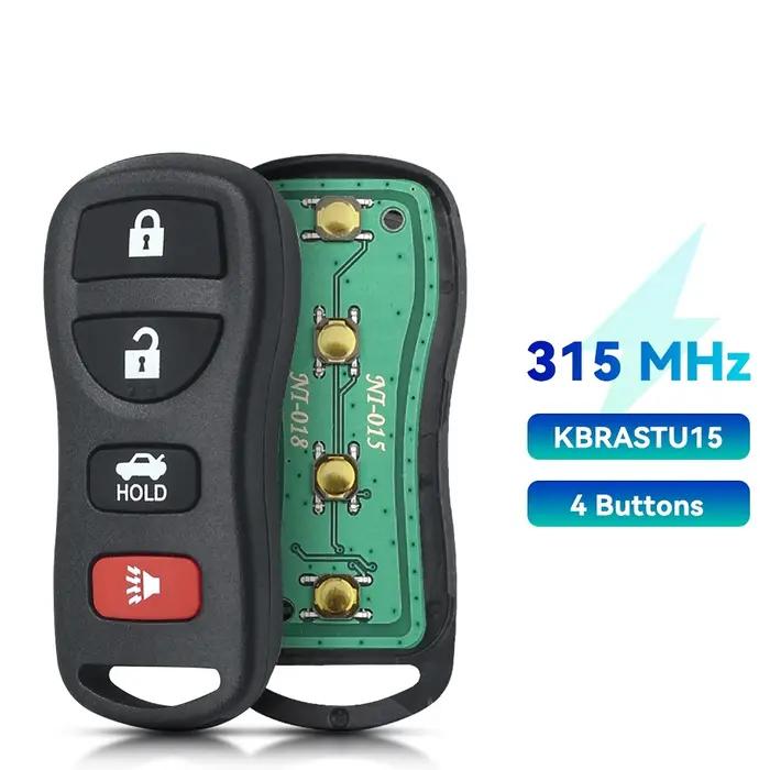 KEYYOU KBRASTU15 315Mhz ID46 puce clé de voiture à distance pour Nissan Armada Frontier Murano Pathfinder Quest Titan