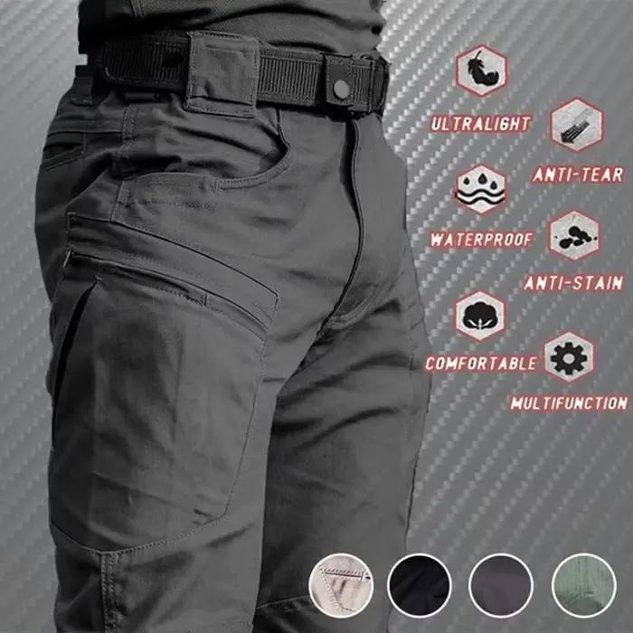 Pantalon cargo tactique imperméable homme 2024 - Chasse été, militaire, outdoor - Respirant et séchage rapide