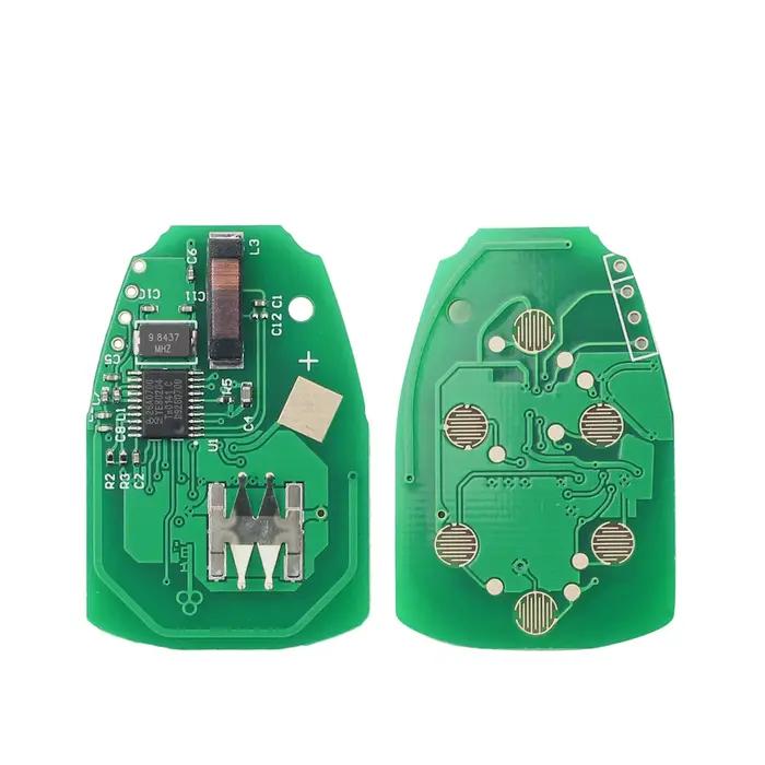 KEYYOU – clé télécommande de voiture à 2/3/4/5/6 boutons, 315/433MHz, M3N5WY72XX, pour Jeep Chrysler