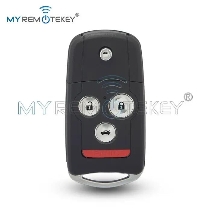 MYREMOTEKEY Flip voiture télécommande coque Fob 2/3/4 boutons MLBHLIK-1T pour Honda Acura Civic Accord Jazz CRV HRV