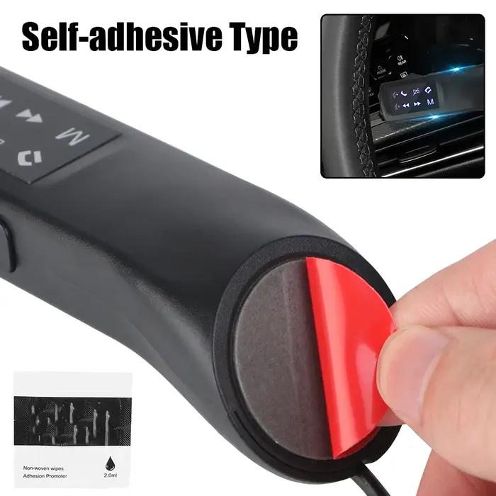 Boutons de volant de voiture avec télécommande, 8 touches, 12V, contrôle sans fil pour musique, télé
