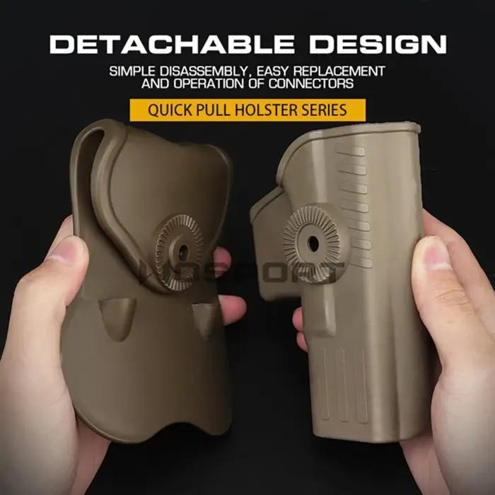 Pistolet tactique à tirage rapide GL17 19 22 26
