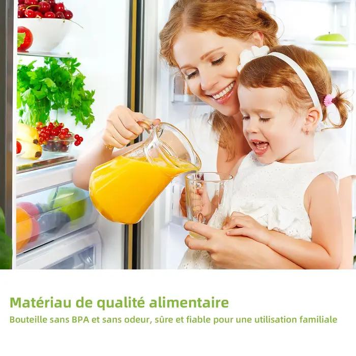Robot culinaire multifonctionnel BioloMix 3 en 1 hachoir mixeur broyeur pour smoothies aliments bébés soupe sauce blender portable sans BPA