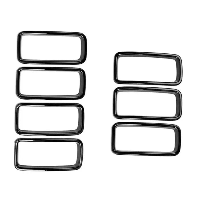 Pour Jeep Renegade 2019 2020 2021 2022 Grille de pare-chocs avant Inserts de calandre de course garn