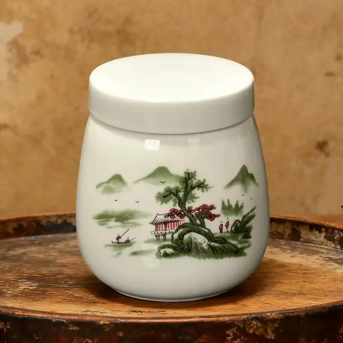 Cuiseur à œufs 220ml, décoration de cuisine Vintage, œuf en céramique avec couvercle pour maison, dortoir, hôtel, Restaurant, appartement