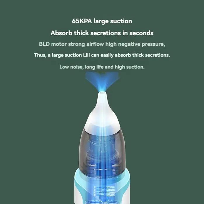 Nouvel Aspirateur Nasal Électrique pour Bébé 2026, Version Rechargeable, Outil d'Aspiration pour Pré