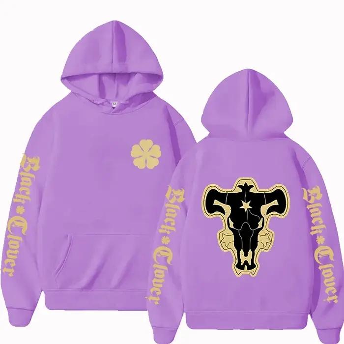Sweat à capuche tendance imprimé Black Bull, sweat-shirt confortable à manches longues, haut décontracté ample style streetwear pour hommes et femmes