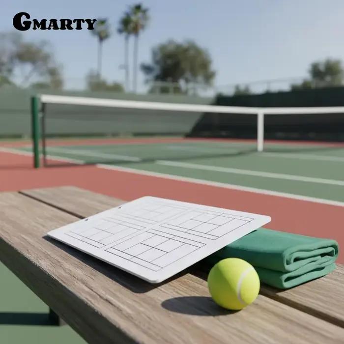 Tableau de stratégie d'entraînement de tennis 35x22CM