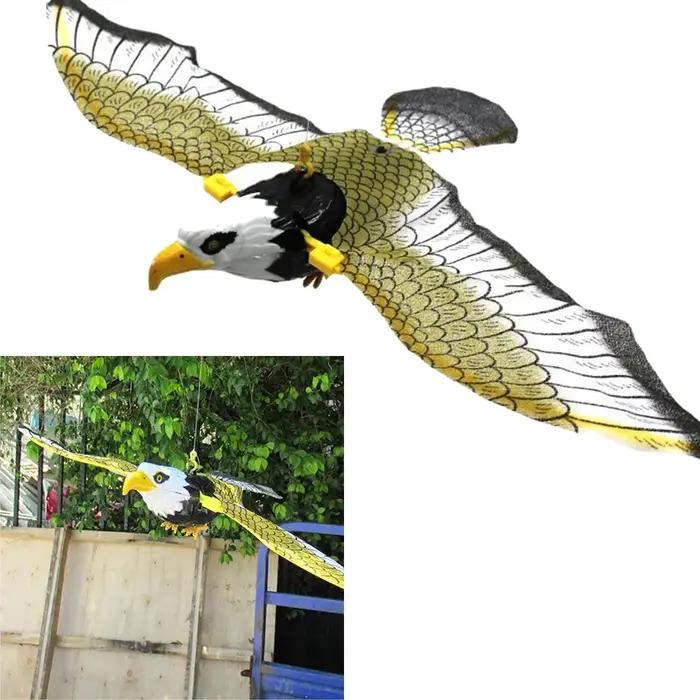 1pc répulsif pour oiseaux suspendus EagleHawk épouvantail répulsif dissuasion chasse jardin leurre r