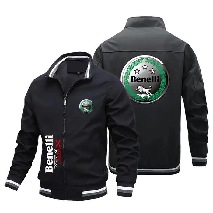 Veste coupe-vent pour homme, logo Benelli, Harajuku, sports de plein air, cyclisme, loisirs, marque
