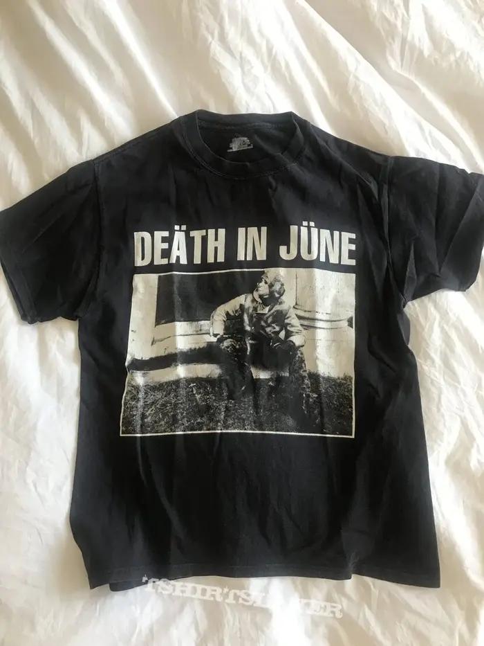 American 90s Remake Death June Band Style rétro T-Shirt noir été nouvelle mode