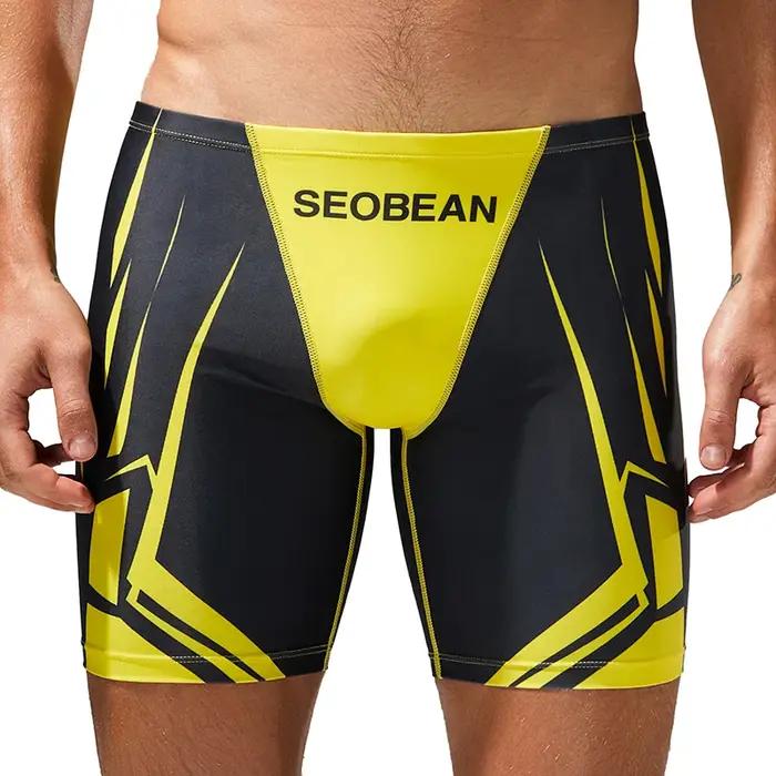 Nouveau maillot de bain coloré taille basse pour hommes