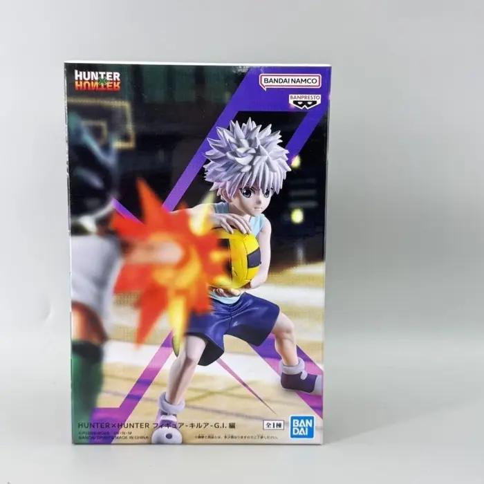 En stock, figurine d'action originale Bandai Banpresto Anime HUNTER×HUNTER Hisoka Killua Gon