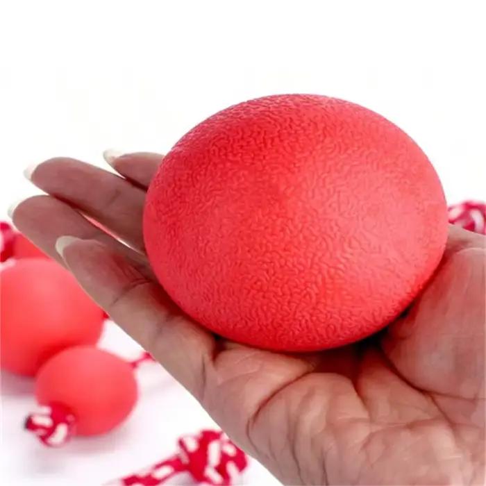 Balle Rebondissante en TPR Indestructible pour Chiens Actifs et Agressifs Occasions de Jeu Extérieur et Intérieur