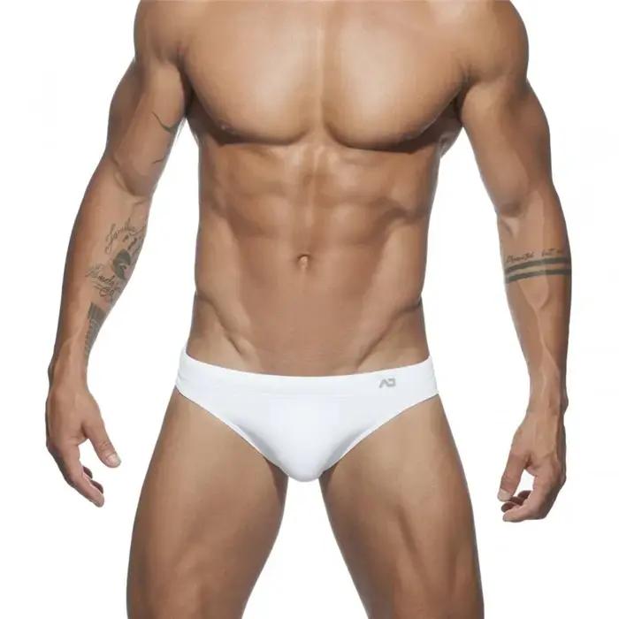 Solide Push up hommes néon maillot de bain Bikni bref troncs Unerwear Sexy maillots
