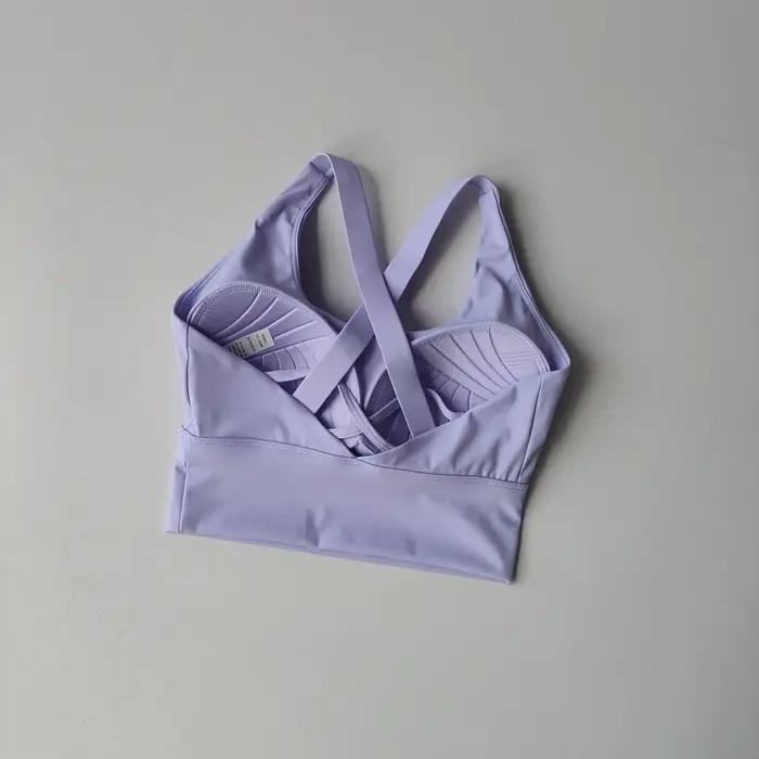Soutien-gorge de sport à coussin fixe haute intensité