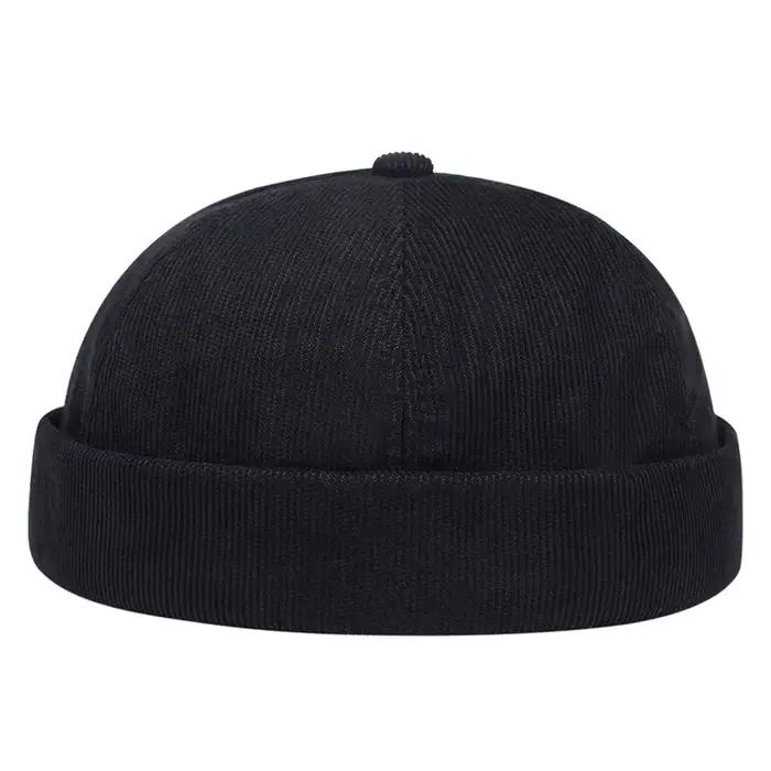 Printemps et été nouveau chapeau de propriétaire décontracté rue Melon peau marée chapeaux sans bord rétro Hip Hop casqu