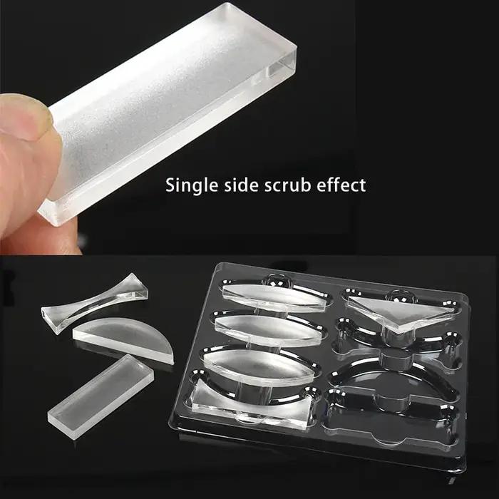 Ensemble d'expérimentation d'optique géométrique, kit de lentilles optiques, lentille concave convex