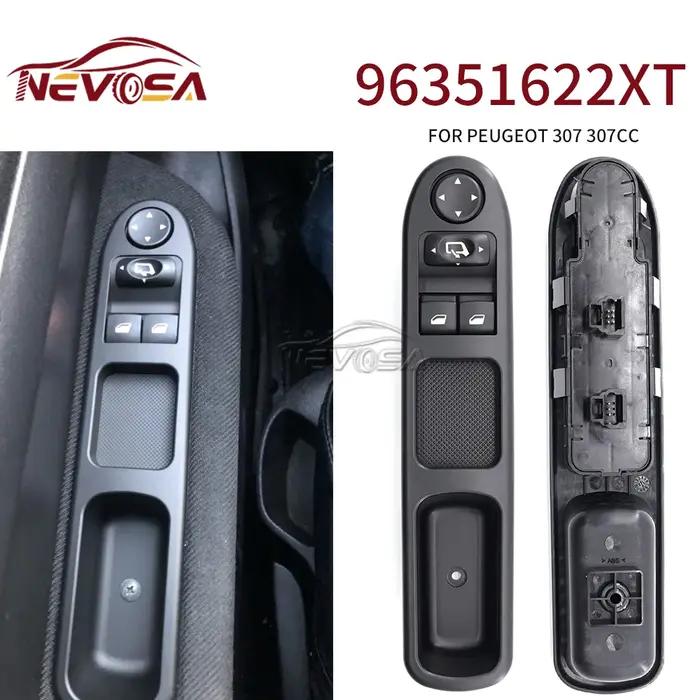 NEVOSA pour Peugeot 207 307 interrupteur de commande de fenêtre électrique 6554.QC 6554.QK 6554.QG 6